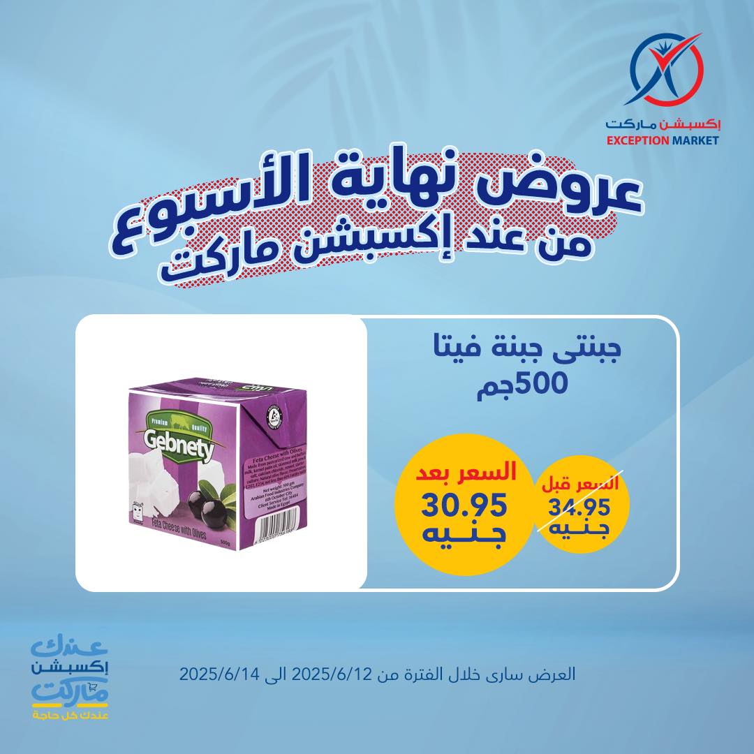 exception offers from 11jun to 16jun 2025 عروض اكسبشن من 11 يونيو حتى 16 يونيو 2025 صفحة رقم 13